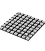 4Pcs WS2812 LED 5050 RGB 8x8 64 LED Matrix Built-in Full Color Driver Light Development Board for Arduino
