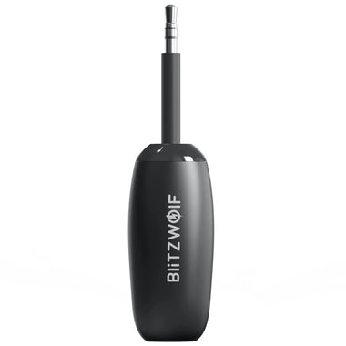 BlitzWolf BW-LE515 3 in 1 bluetooth Audio Adapter Transmitter Receiver Broadcast Wireless 3.5mm Aux Audio Adapter Support LDAC LHDC Hi-Res For TV PC Speaker Home Sound System