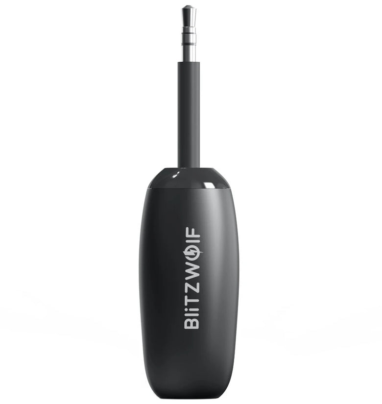 BlitzWolf BW-LE515 3 in 1 bluetooth Audio Adapter Transmitter Receiver Broadcast Wireless 3.5mm Aux Audio Adapter Support LDAC LHDC Hi-Res For TV PC Speaker Home Sound System