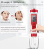 4 in 1 PH Meter PH/TDS/EC/Temperature Meter Digital Water Quality Monitor Tester for Pools Drinking Water Aquariums EZ9908