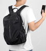 19'' Portable Waterproof Men's Backpack with USB Port Lightweight Large Capacity Outdoor Travel Bag Casual Student Backpack