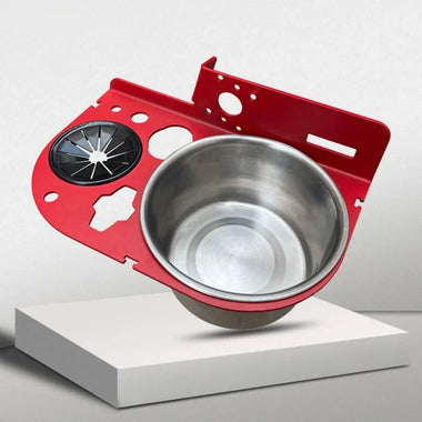 Multifunctional Storage Herringbone Ladder Fixed Bracket Multi Grid Storage Suspension Bracket Herringbone Ladder Tool Rack