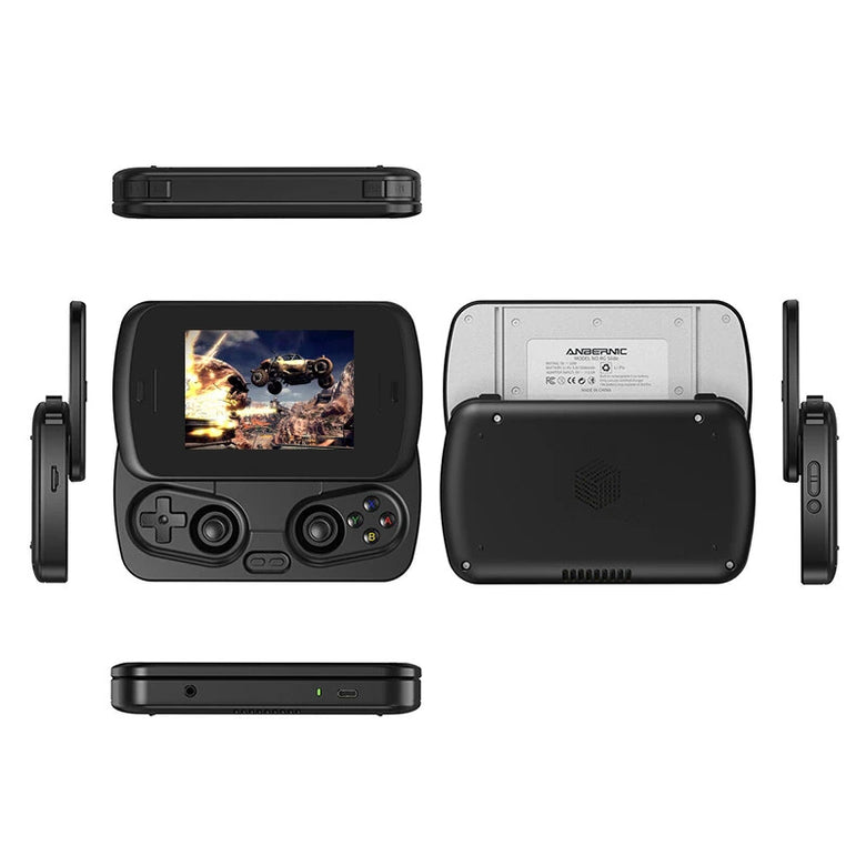 ANBERNIC RG Slide Android 13 Sliding Handheld Game Console 4.7-Inch 120Hz Display Unisoc T820 Octa-core 5000mAh Battery PS2 Emulator Support AI Features Portable Retro Gaming Console