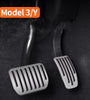 For Tesla Model 3/Y Accelerator Pedal Brake Pedal Aluminum Alloy Foot Brake Pedal Cover Rest Pedal