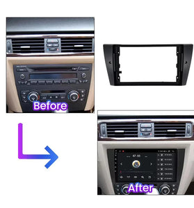 Car Radio Stereo Fascia Frame Mounting Bracket For BMW 3 Series E90 E91 E92 E93 2005-2012 Panel Dash 2Din DVD Player Fascias