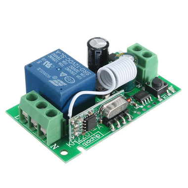2PCS 315MHz 220V 10A 1CH Channel Wireless Relay Remote Control Switch Receiver