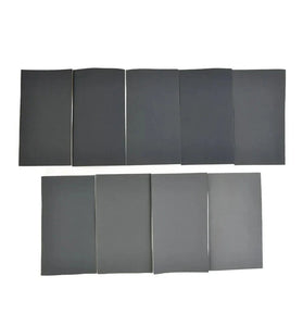 60pcs Silicon Carbide Sandpaper Sheets Wet and Dry Sanding 15 Grit Levels Professional Polishing Wood Metal Automotive