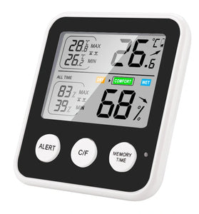 High-Precision Lcd Electronic Digital Display Indoor Temperature And Humidity Meter  Multi-Functional Household