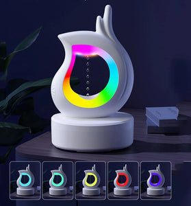 Anti Gravity Air Humidifier With BT Wireless Speaker And Colorful Ambient Light For Home Using