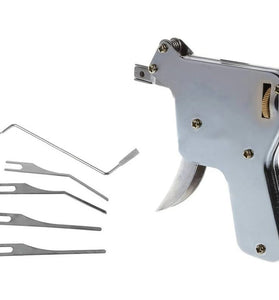 6PCS Powerful Padlock Repair Tool Set Tool Door Tool Kit With Strong Spring Head And Chuck Key Set For Professionals And Beginners