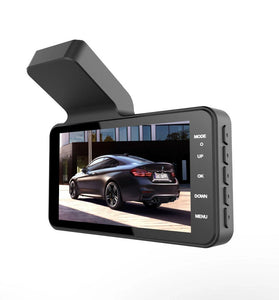 4 Inch Dash Cam HD 1080P Car DVR Front Rear Dual Recording Reversing Image 24H Parking Dual Lens Driving Recorder