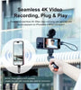 Kingma VL-PH02 Max Selfie Stick Magnetic Selfie Live Streaming Vlog Display Screen Photo for iPhone 16 16 Pro 15 14 13 Pro Max for Samsung Galaxy S25 Pro for Huawei Pura X