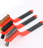 3 Packs Wire Cleaning Brush Stainless Steel/Brass/Nylon Bristles Brush Polishing Rust Remover Kitchen Stove Sink Scrubbing Cleaning Tool