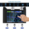 SAA-2N NanoVNA V2 Antenna Analyzer 3G Vector Network Analyzer 4.0 Inch Touching Screen Shortwave HF VHF UHF with Iron Housing