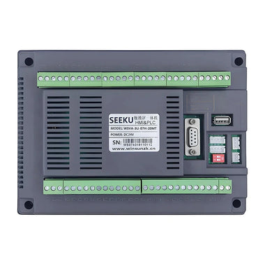 PLC HMI 7 Inch PLC-HMI All in One HMI PLC Integrated PLC-HMI Combo with RS485 RS232 Compatible with FX3U