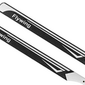 1 Pair FLY WING FW450 370mm Carbon Fiber Main Blades for FW450/X3/X360 Tarot 450L RC Helicopter