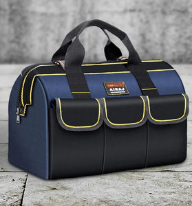 16 Inch 1680D Oxford Multifunctional Tool Bag Waterproof Wear-Resistant High Capacity Electrician Storage Bag