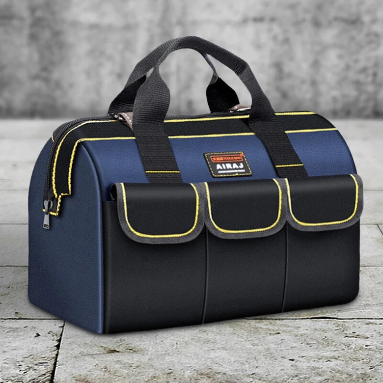 16 Inch 1680D Oxford Multifunctional Tool Bag Waterproof Wear-Resistant High Capacity Electrician Storage Bag