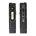 Bikight DT007 1200LM Portable Tactical Flashlight With Side Floodlight Double Tail Swich Ultra Bright Mini LED Torch Rechargeable Outdoor Hiking Camping Fishing Lamp