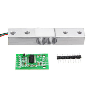 HX711 24bit AD Module + 1kg Aluminum Alloy Scale Weighing Sensor Switch Load Cell Kit