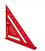 Triangle Ruler 7Inch Measurement Tool Cast Aluminium Carpenter Set Square Angle Woodworking Tools Try Square Triangular Metric/Inch