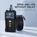 P230 Visual Endoscope 2.0-Inch LCD Screen 1080p Waterproof IP67 Camera 4.3-Level LED 2M/5M/10M/15M/20M Tube Lengths