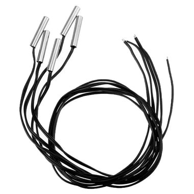 15pcs 10KOhm 1% 3435 0.5M NTC Thermistor Accuracy Temperature Sensor Cable Cylinder Probe High Sensitivity Temperature Sensor Wire