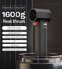 Turbo Fan TF64 64MM Brushless Motor with 4000mAh Rechargeable Battery High Thrust Air Blower LED Light Multi-Speed Adjustment