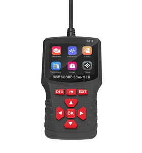 Professional Auto Engine System Diagnostic Tool OBD2 EOBD Car Scanner Automotive Battery Tester Clear Fault Code Reader