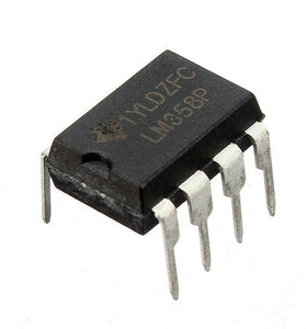 10 Pcs LM358P LM358N LM358 DIP-8 Chip IC Dual Operational Amplifier