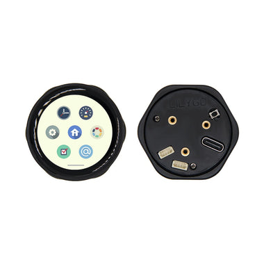 LILYGO T-Encoder-Pro ESP32-S3 Rotary Encoder CHSC5816 ESP32-S3FN4R2 Circuit Board 1.2 inch AMOLED Touch Display Wireless Module
