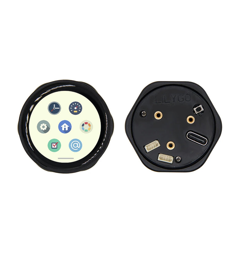 LILYGO T-Encoder-Pro ESP32-S3 Rotary Encoder CHSC5816 ESP32-S3FN4R2 Circuit Board 1.2 inch AMOLED Touch Display Wireless Module