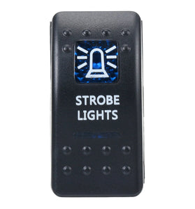 Boat Car Marine Dash Rocker Switch LED ILLUMINATED ON-OFF LED Light Waterproof