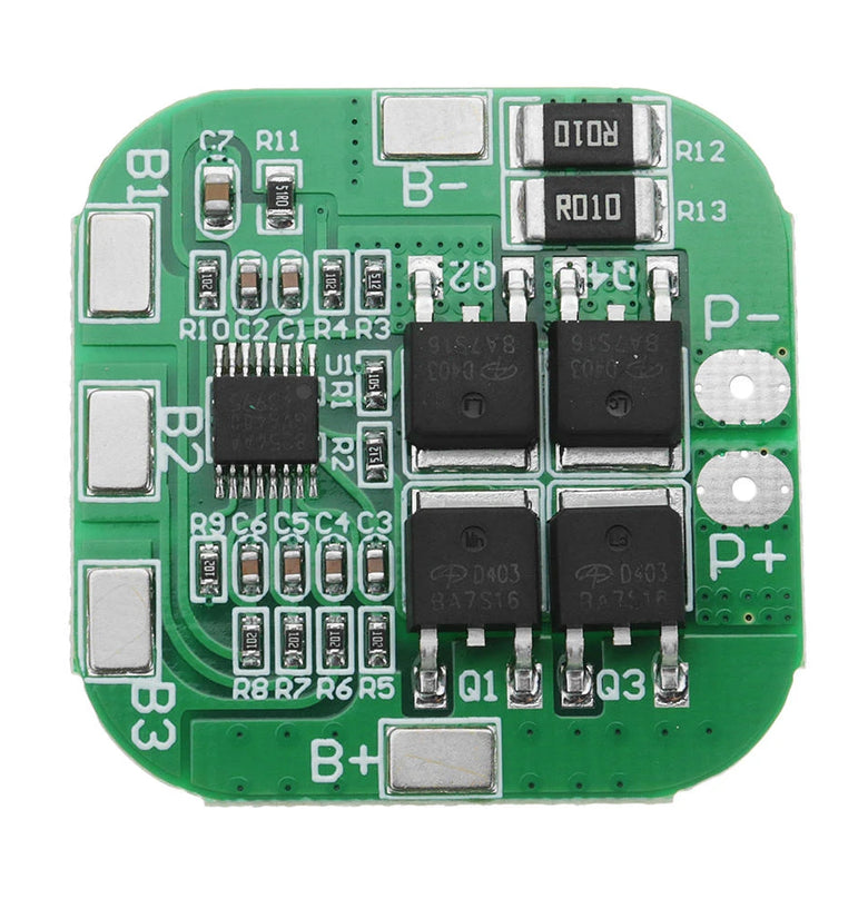 5pcs DC 14.8V / 16.8V 20A 4S Lithium Battery Protection Board BMS PCM Module For 18650 Lithium LicoO2 / Limn2O4 Short Circuit Protection