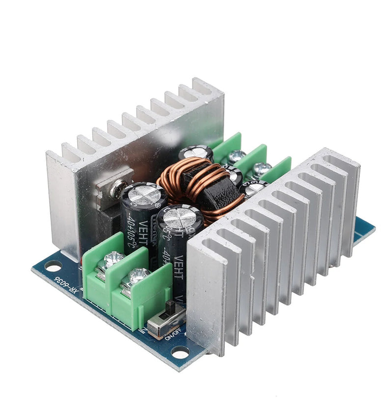 20A Constant Current Adjustable Step-down Power Module 300W High Power Synchronous Rectification Power Module Charging LED Driver Board