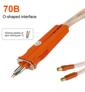 SUNKKO S-70BN Handheld Mobile Spot Welder Pen with Adjustable Welding Pins High-Efficiency Design Enhanced Cable Connection Excellent Heat Dissipation Versatile for Battery Pack Assembly