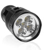 BIKIGHT High Brightness Diving 4 Modes Super Brigh Flashlight Professional Aluminum Scuba Lantern 200M IPX8 Waterproof 5*T40 LED Underwater Torches