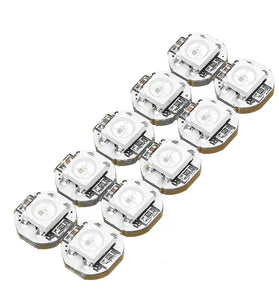 10Pcs Geekcreit DC 5V 3MM x 10MM WS2812B SMD LED Board Built-in IC-WS2812