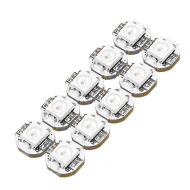 10Pcs Geekcreit DC 5V 3MM x 10MM WS2812B SMD LED Board Built-in IC-WS2812