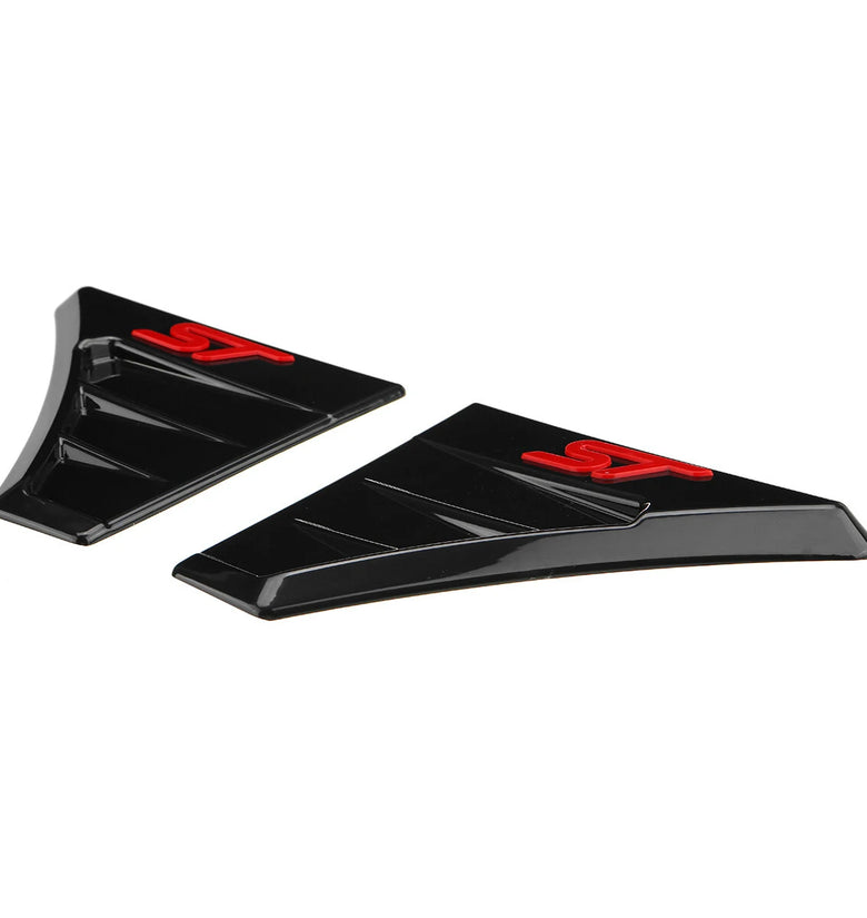 ST WING BADGES FIESTA ST WING BADGES For FOCUS WING VENTS For Ford Focus MK2 MK3