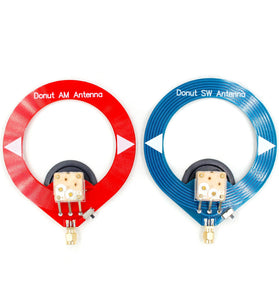 Donut AM MW/SW Antenna Mini Loop Antenna for HFDY Malahiteam DSP DSP2 Receiver HF Middle Wave