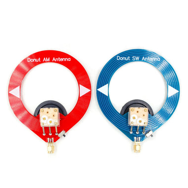 Donut AM MW/SW Antenna Mini Loop Antenna for HFDY Malahiteam DSP DSP2 Receiver HF Middle Wave