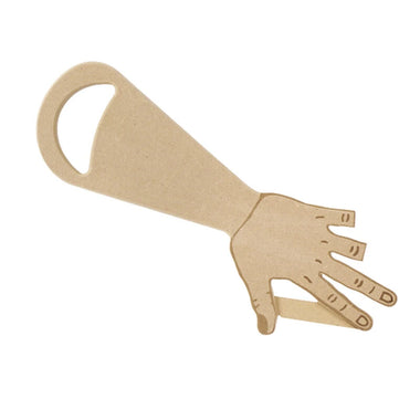 Ergonomic Hand Shaped Push Stick Table Saw Safety Tool MDF Wood Non Slip Design for Precision Woodworking Miter Saw Router Table Jointers