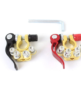 1 to 4 Quick Disconnect Car Cable  Terminal Connector Battery Post Clamp Terminal Screw Connection Truck Boat