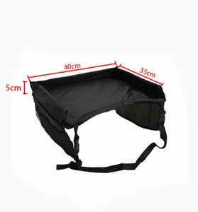 Car Child Toy Storage Table Drawing Board Safe Seat Tray Cup Holder Backseat Organizer Waterproof Car Tray Board Portable Waterproof Baby Children Toy Storage Table Panel Rack Storage