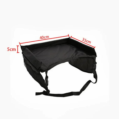 Car Child Toy Storage Table Drawing Board Safe Seat Tray Cup Holder Backseat Organizer Waterproof Car Tray Board Portable Waterproof Baby Children Toy Storage Table Panel Rack Storage