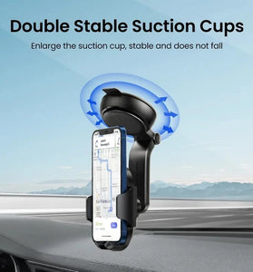 UGREEN LP405 Waterfall-shaped Suction Cup Car Holder Gravity Dashboard Phone Holder Universial Mobile Phone Support for iPhone 16 15 Pro 14 13 Pro Max for XIAOMI for SAMSUNG