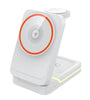 Z-33 15W 3-in-1 Wireless Charger Fast Wireless Charging Station for Smart Phones for iPhone 16 16 Pro 15 14 13 Pro Max for Huawei Mate XT for Xiaomi 15pro for iPhone Apple Watch for Airpods Pro