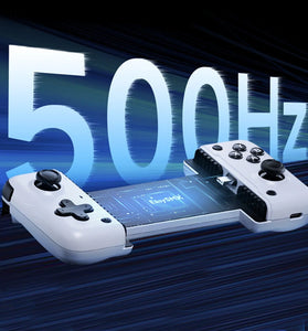 EasySMX M05 Wired Type-C Mobile Phone Controller bluetooth Stretchable Mobile Gamepad with Hall Linear Triggers 3D Joystick Support Vibration Turbo Function 100-173mm Extendable