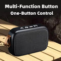 G2 Portable bluetooth Speaker  Mini Fabric Speaker HiFi Loudspeaker Deep Bass Hands-free Call Support AUX TF Card U Disk Playback FM Radio Outdoors Wireless Speakers Subwoofer